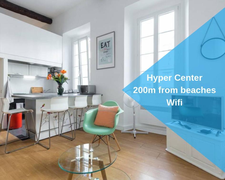 Nicelidays - Le Suede - Carre D'Or - 2Min From Beaches المظهر الخارجي الصورة